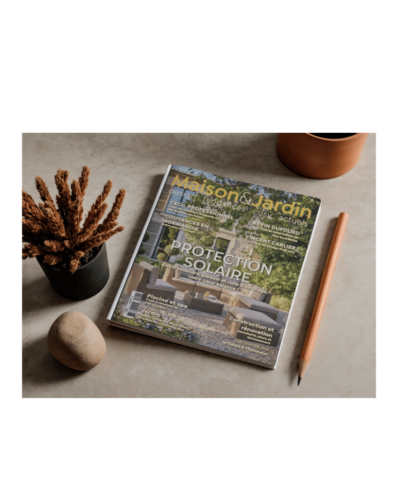 Magazine Maison et Jardin posé sur une table